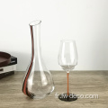 ensembles de verres à vin à vin en cristal élégant personnalisés ensembles